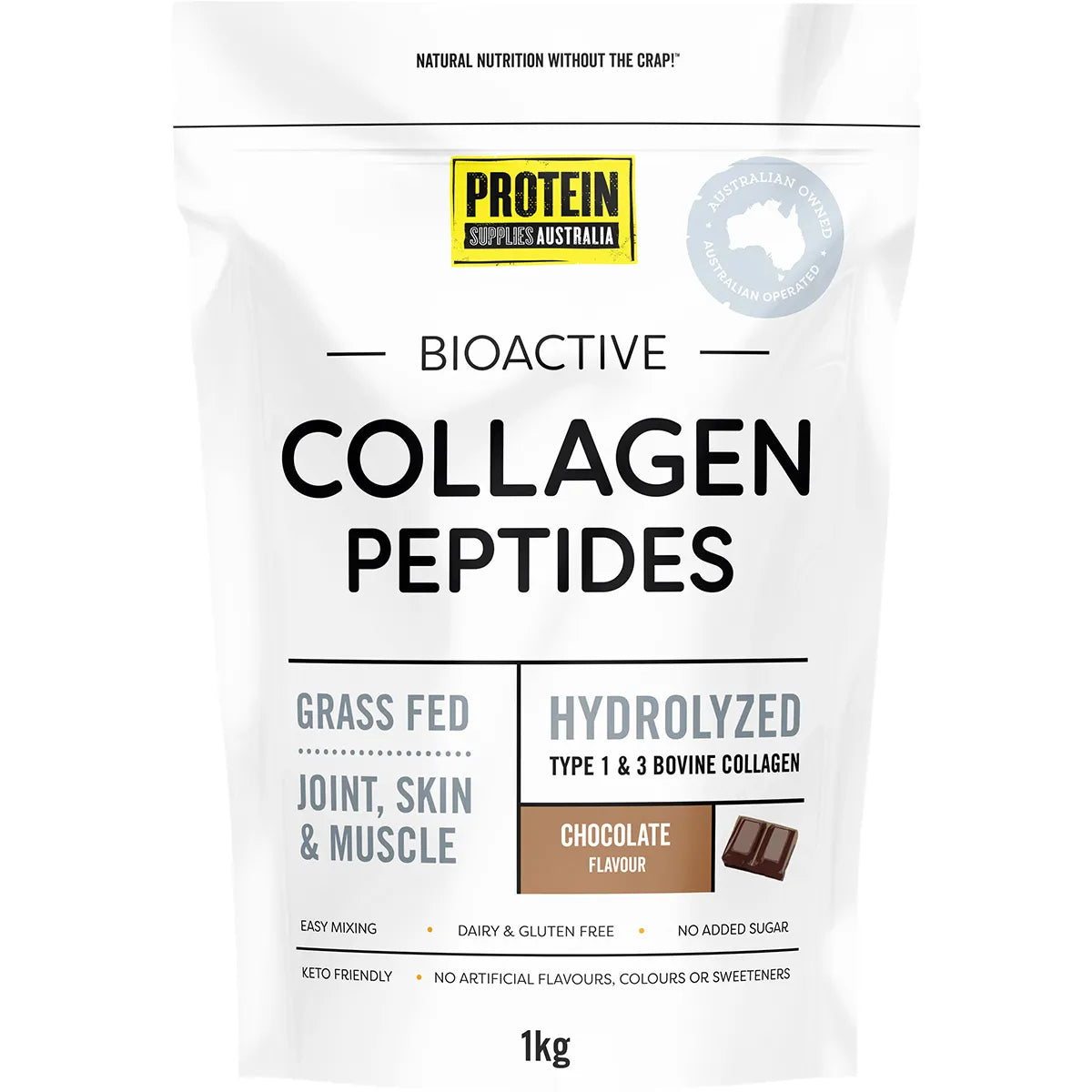 Protein Supplies Australia Collagen Chocolate