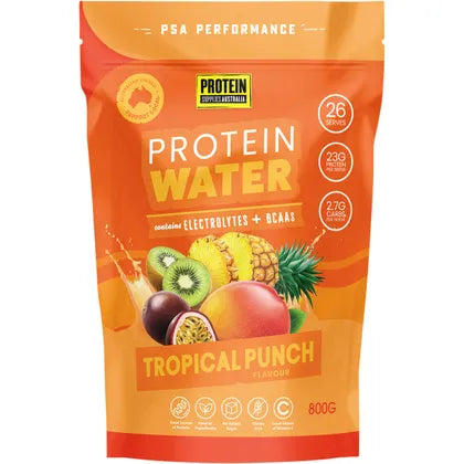 Protein Supplies Australia Protein Water Tropical Punch 800g