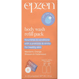 Epzen Body Wash Refill Pack Mandarin Orange Blossom & Cedarwood 2pk