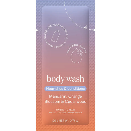 Epzen Body Wash Refill Pack Mandarin Orange Blossom & Cedarwood 2pk