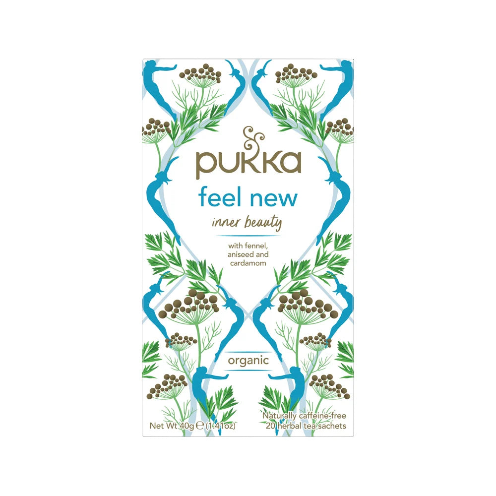 Pukka Organic Feel New x 20 Tea Bags