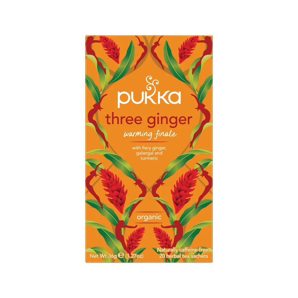 Pukka Organic Three Ginger x 20 Tea Bags