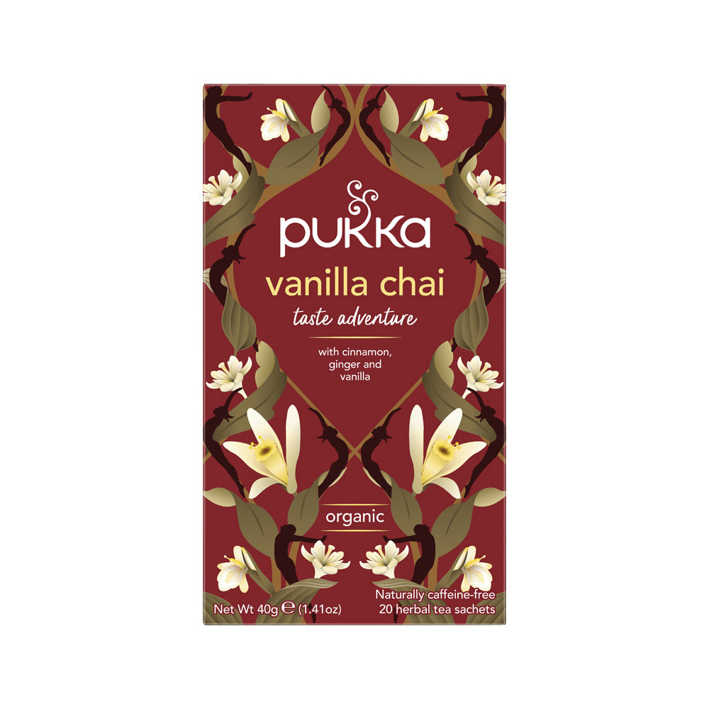 Pukka Organic Vanilla Chai x 20 Tea Bags