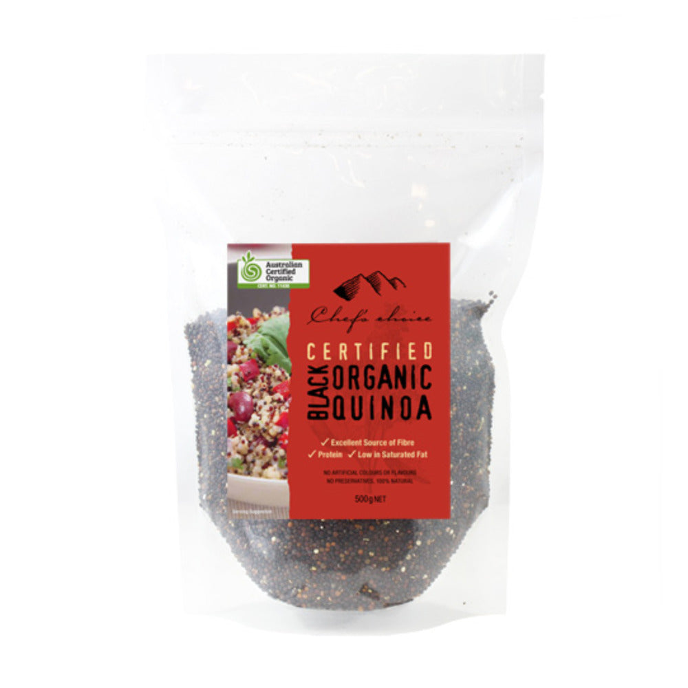 Chef's Choice Organic Black Quinoa 500g