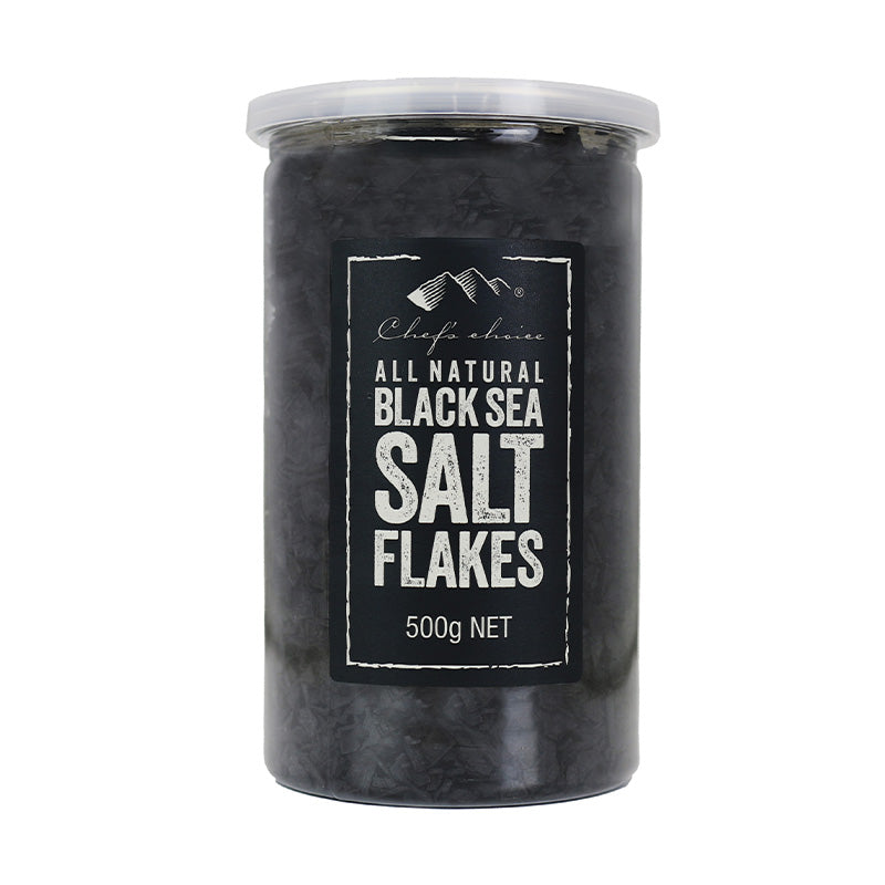 Chef’s Choice All Natural Black Sea Salt Flakes 500g