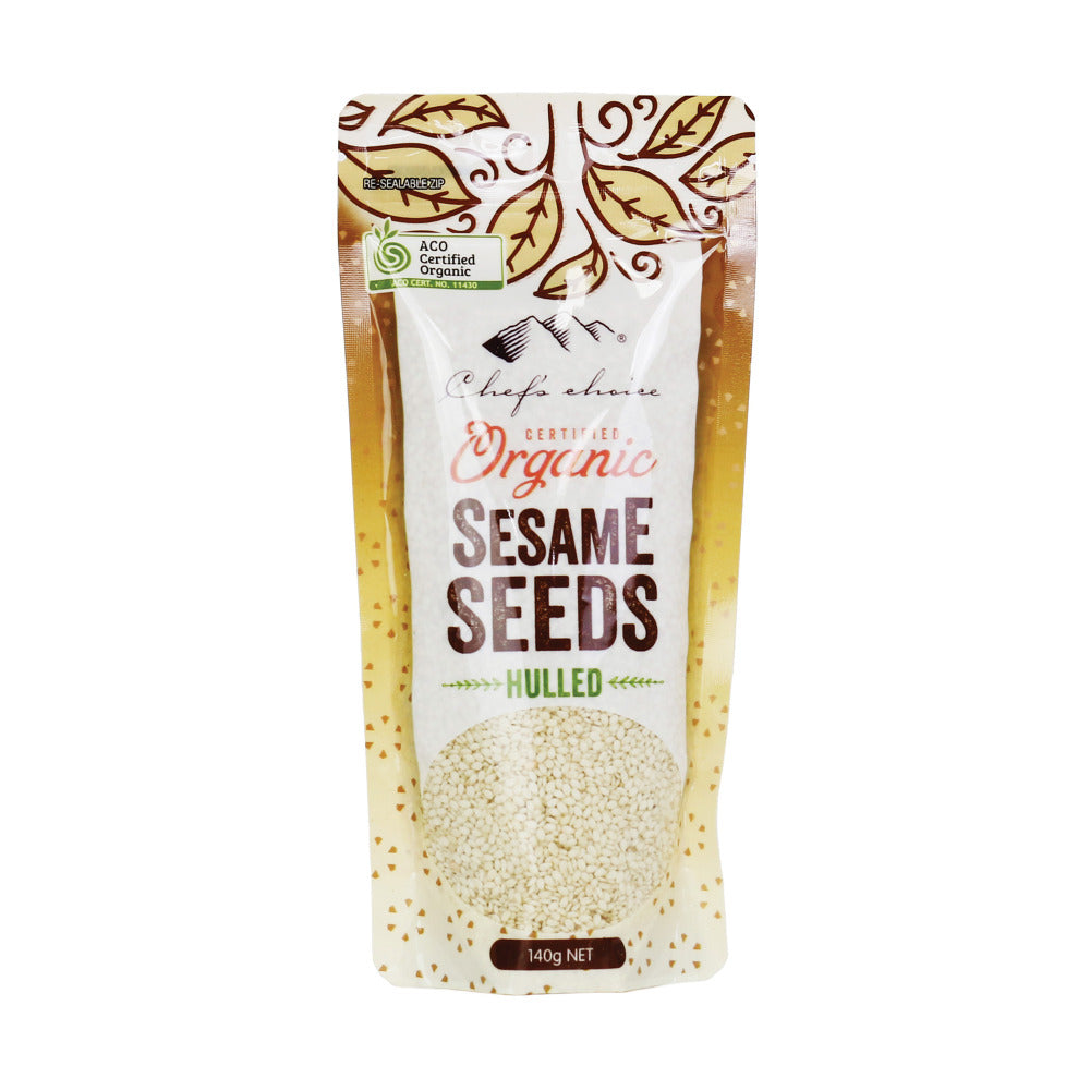 Chef's Choice Organic Hulled Sesame Seeds 140g