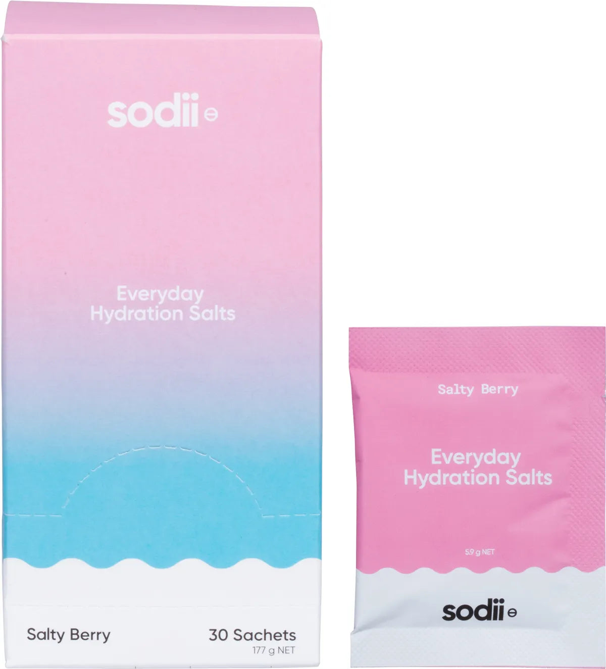 Sodii Everyday Hydration Salts Salty Berry