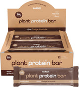 Switch Nutrition Plant Protein Bar 60g x 12 - Choc Fudge Brownie