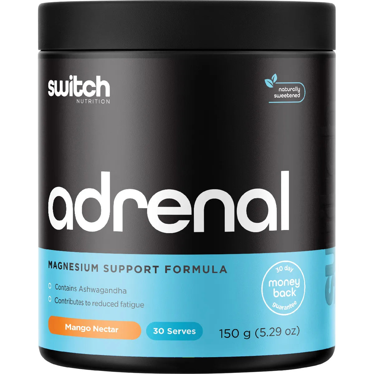 Switch Nutrition Adrenal Magnesium Support Formula - Mango Nectar 150g