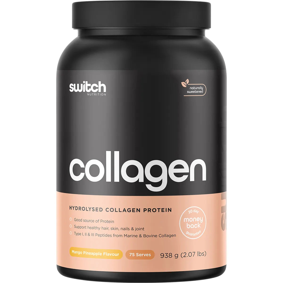 Switch Nutrition Hydrolysed Collagen Protein Mango Pineapple