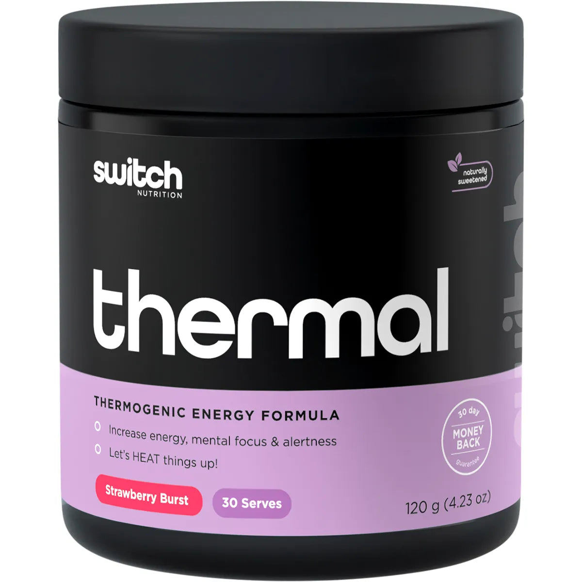 Switch Nutrition Thermal Thermogenic Energy Formula 120g - Strawberry Burst