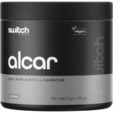 Switch Nutrition Alcar 100% Pure Acetyl L-Carnitine 60 Caps