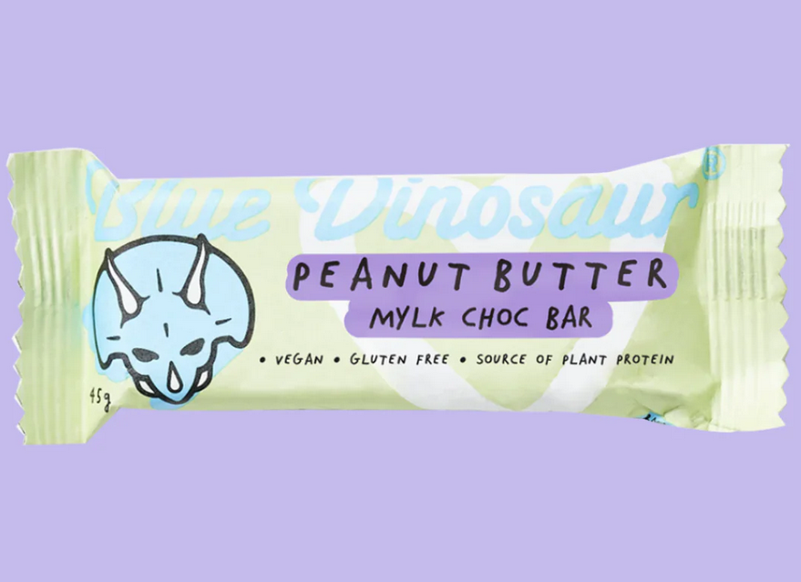 Blue Dinosaur Vegan Protein Bar PB & Mylk Chocolate