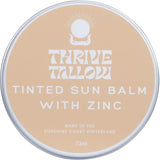 Thrive Tallow Tinted Sun Balm with Zinc 70ml