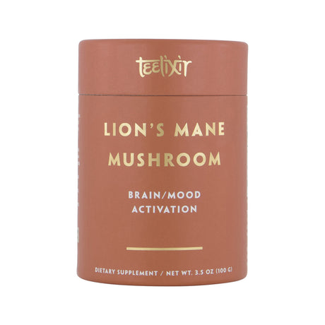 Teelixir Organic Lion's Mane Mushroom (Brain/Mood Activation)