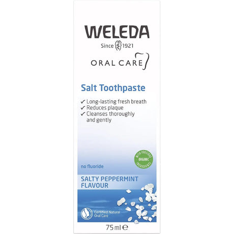 Weleda Salt Toothpaste Pepermint Flavour 75ml