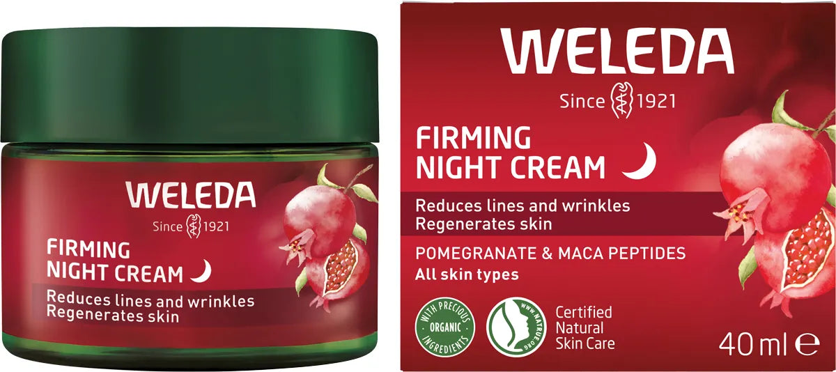 Weleda Firming Night Cream Pomegranate & Maca Peptides 40ml