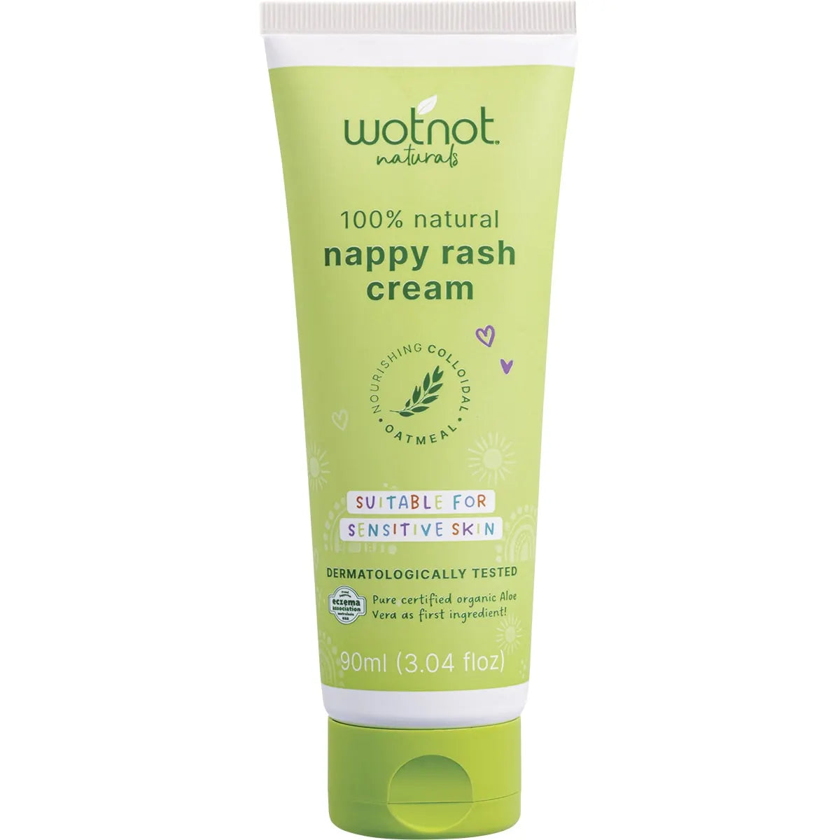 Wotnot Nappy Rash Cream Suitable For Newborns+ 90ml