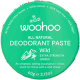 Woohoo Body Deodorant Paste 60g - Extra Strength Wild