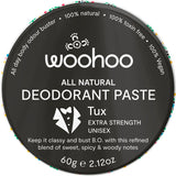 Woohoo Body Deodorant Paste 60g - Extra Strength Tux