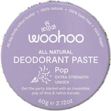 Woohoo Body Deodorant Paste 60g - Extra Strength Pop