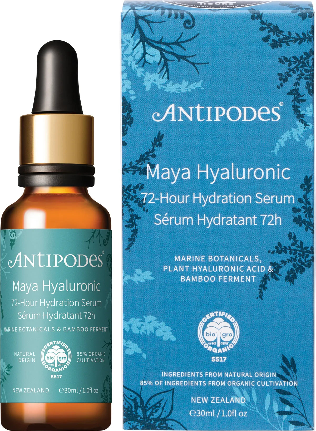 Antipodes Maya Hyaluronic 72-Hour Hydration Serum 30ml