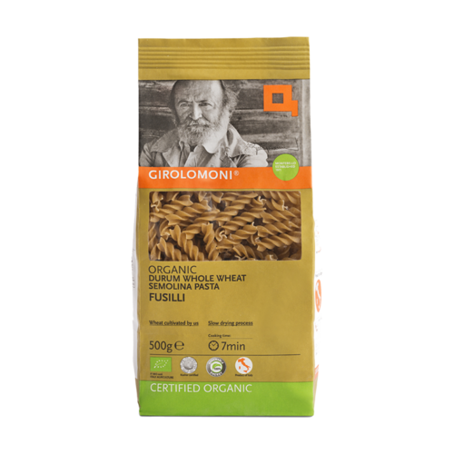 Girolomoni Whole Durum Wheat Semolina Fusilli 500g