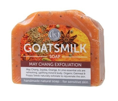 Harmony Soapworks May Chang Exfoliation Goat's Milk Soap 140g