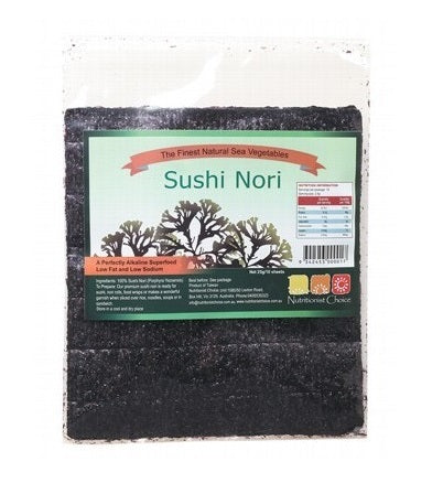 Nutritionist Choice Sushi Nori 10 Sheets 25g