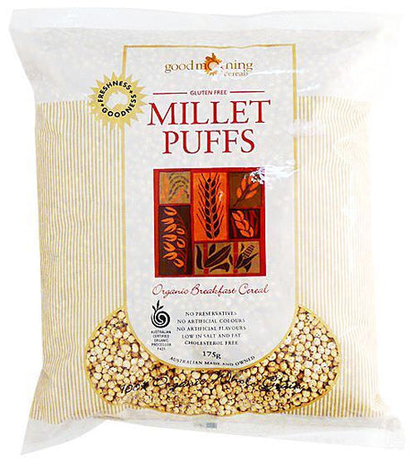 Good Morning Cereals Organic Millet Puffs 175g