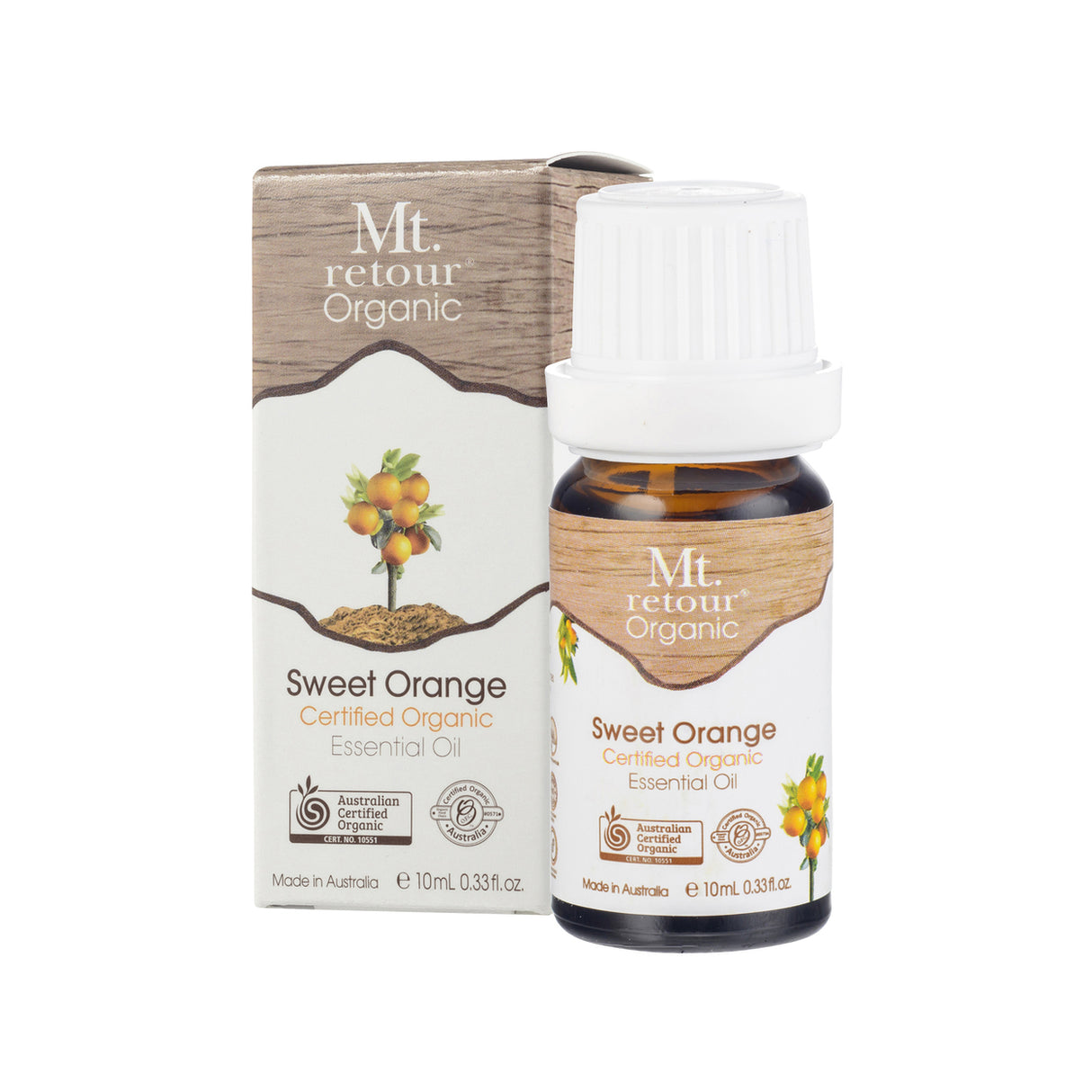 Mt Retour Sweet Orange Essential Oil 10ml