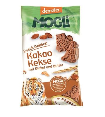 Mogli Organic Cocoa Biscuits 50g x 12 packs