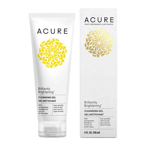 Acure brightening deals cleansing gel