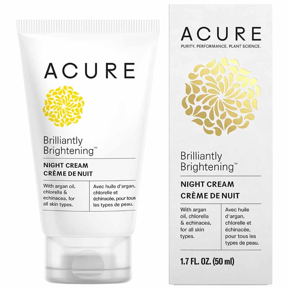 Acure Brilliantly Brightening Night Cream - 50ml