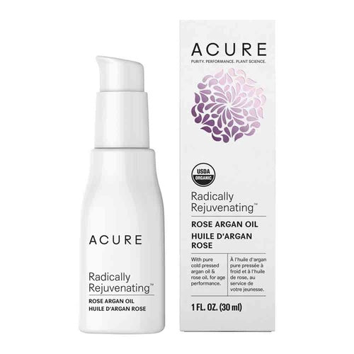 Acure Radically Rejuvenating Rose Argan Oil - 30ml