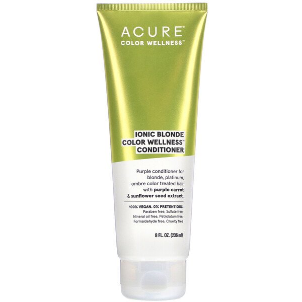 Acure Ionic Blonde Colour Wellness Conditioner 236ml