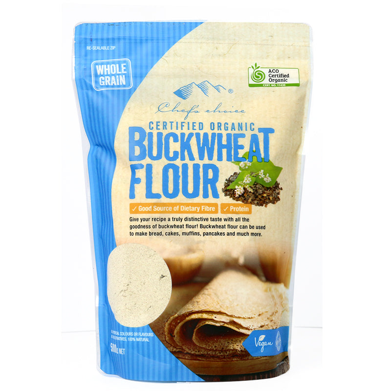 Chef's Choice Organic Buckwheat Flour BULK 1kg