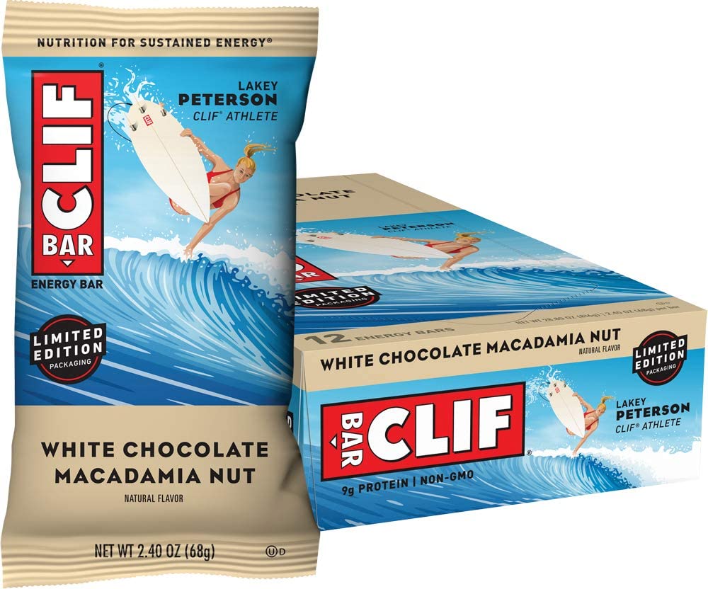 Clif Bar White Chocolate Macadamia Energy Bar 12x68g