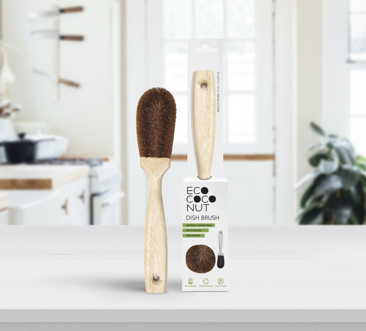 Ecococonut Dish Brush x1