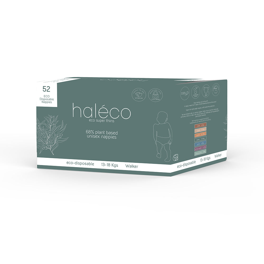 Haléco Walker Nappies (13-18kg) 52 Pk