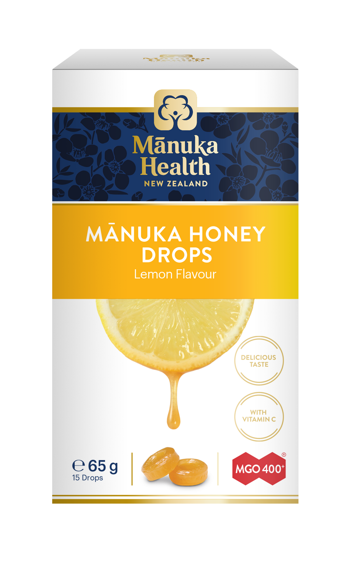 Manuka Health Lozenges Manuka&Lemon MGO400+ 15s