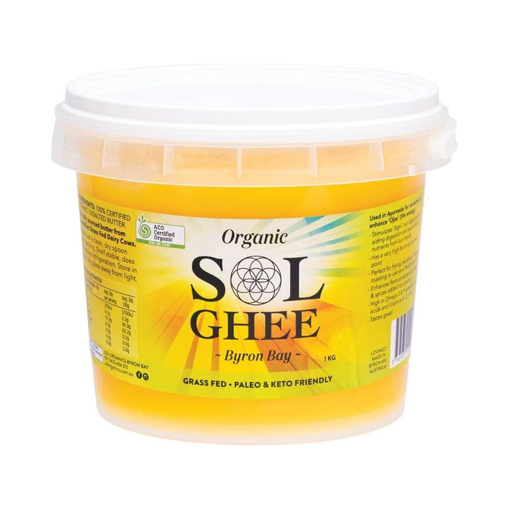 Sol Ghee Organic Ghee 1kg