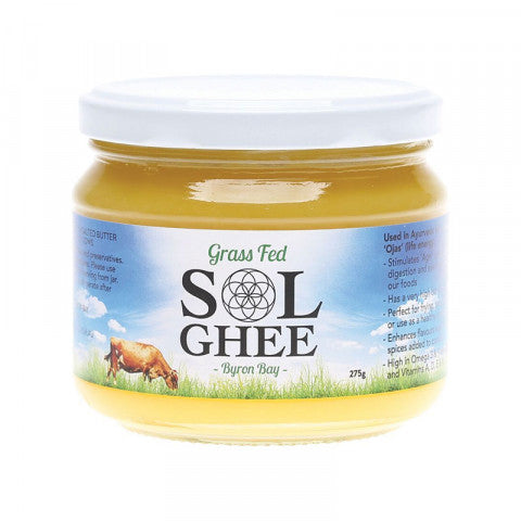 Sol Organics Grass Fed Ghee 275g