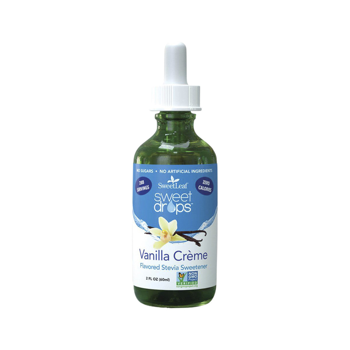 Sweet Leaf Sweet Drops Stevia Liquid Vanilla Creme 60ml