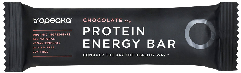 Tropeaka Protein Energy Bar Chocolate 50g x 12