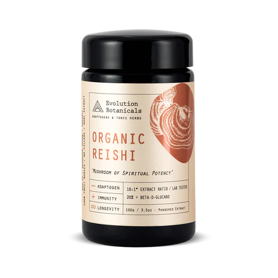 Evolution Botanicals Reishi Extract - Organic 16:1 Spiritual Potency 100g