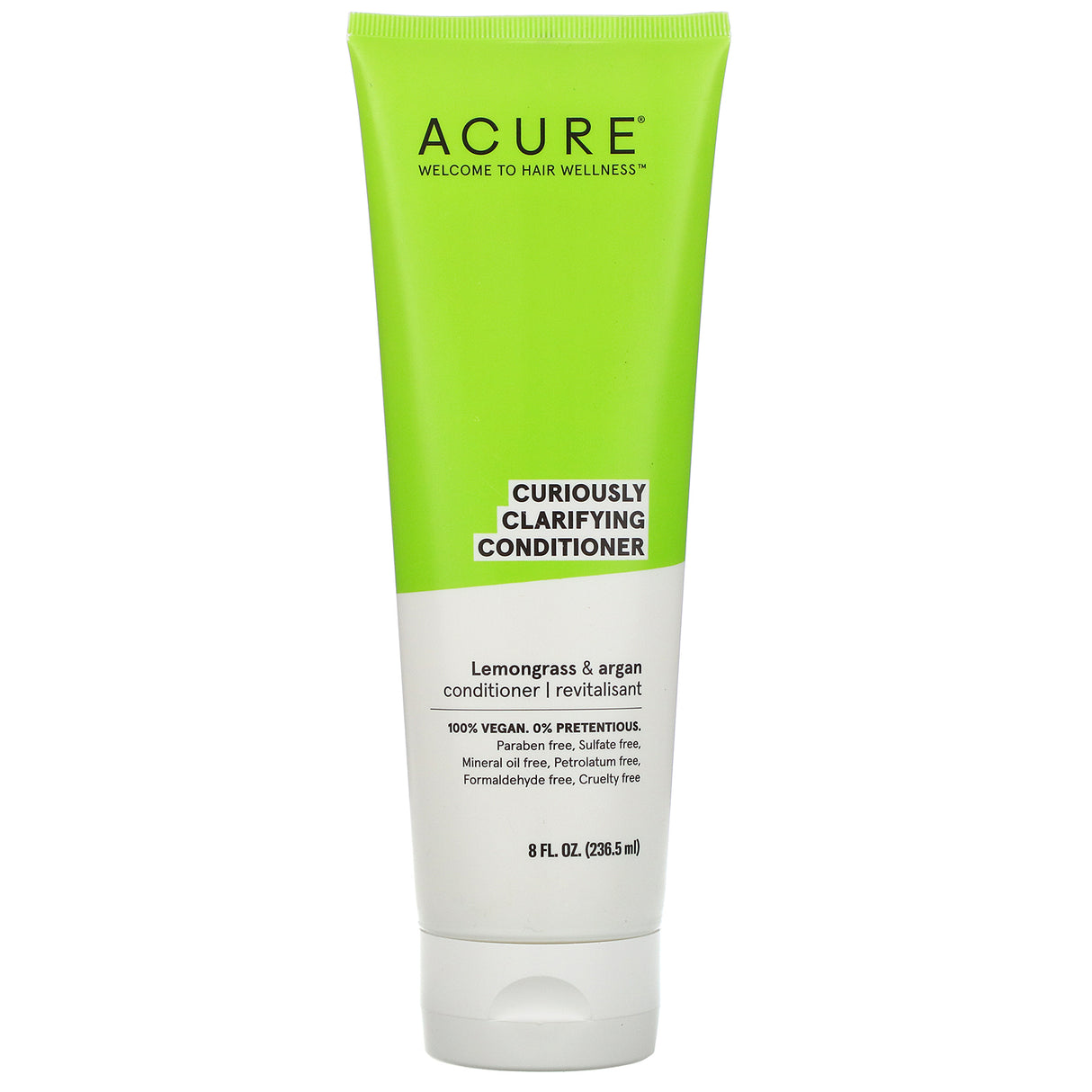 Acure Curiously Clarifying Conditioner - Lemongrass - 236.5ml