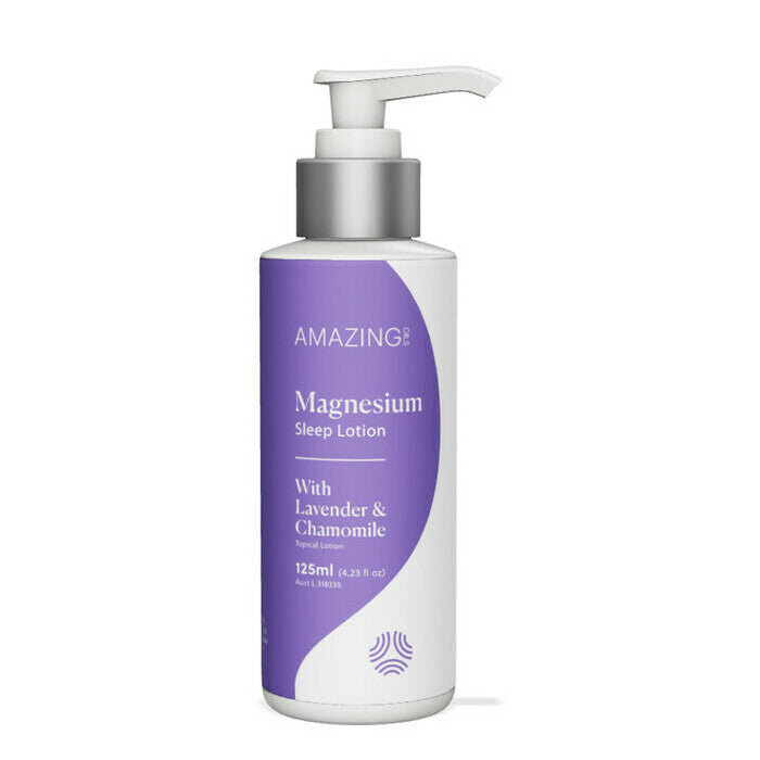 Amazing Oils Magnesium Sleep Lotion With Lavender & Chamomile 125ml