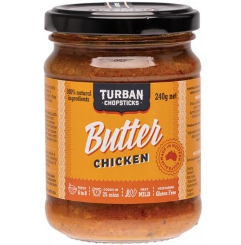 Turban Chopsticks Curry Paste  Butter Chicken 240g