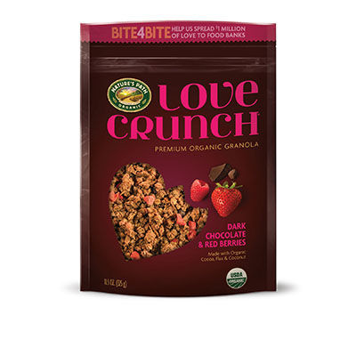 Nature's Path Love Crunch Granola Dark Chocolate with Red Berries 325g